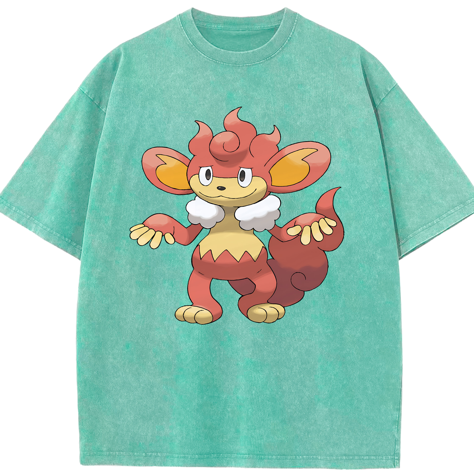 （画像用） ポケットモンスター Pokémon 綿100% ヴィンテージ風 半袖Tシャツ（フロントプリント）